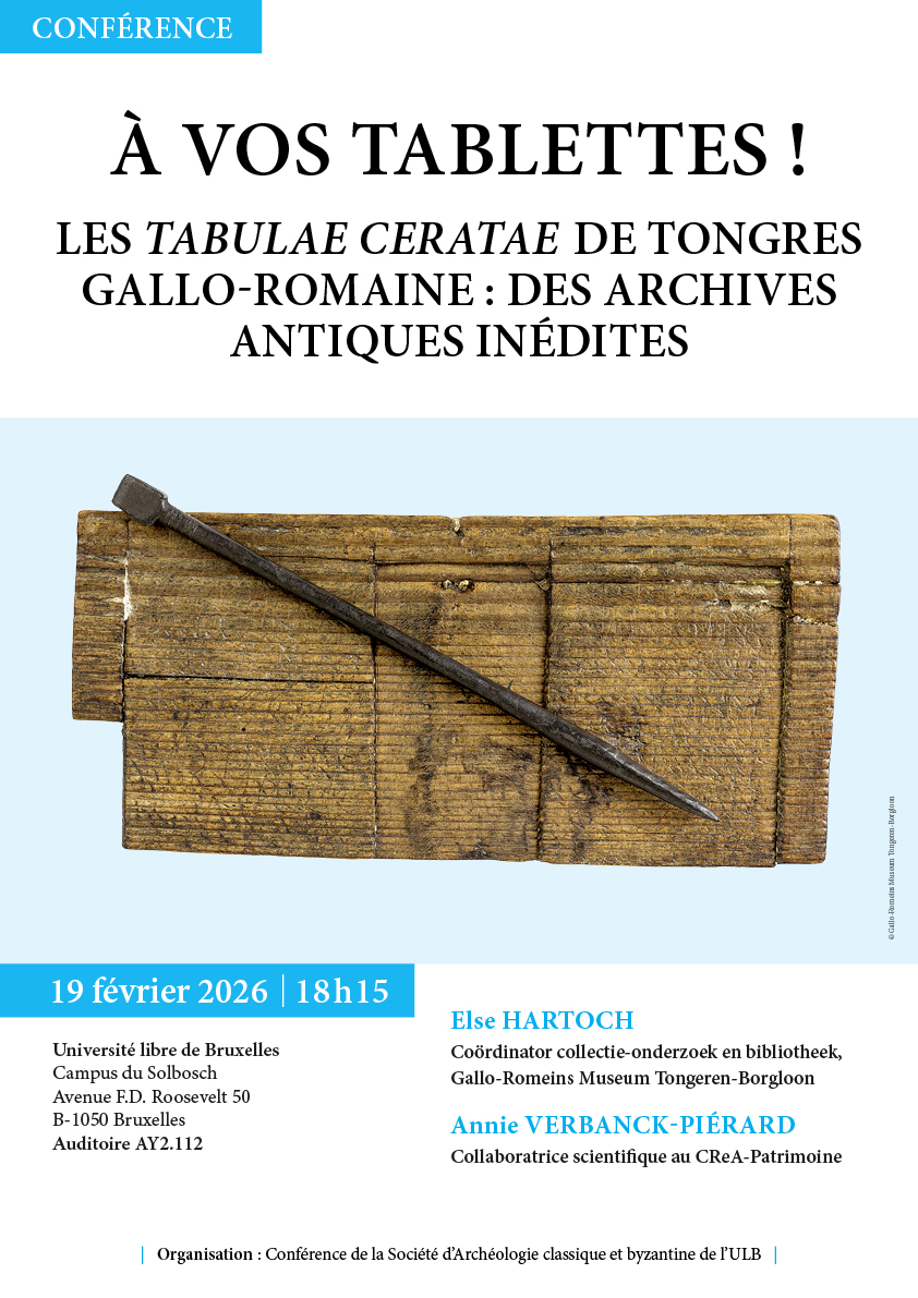 affiche conférence tablette